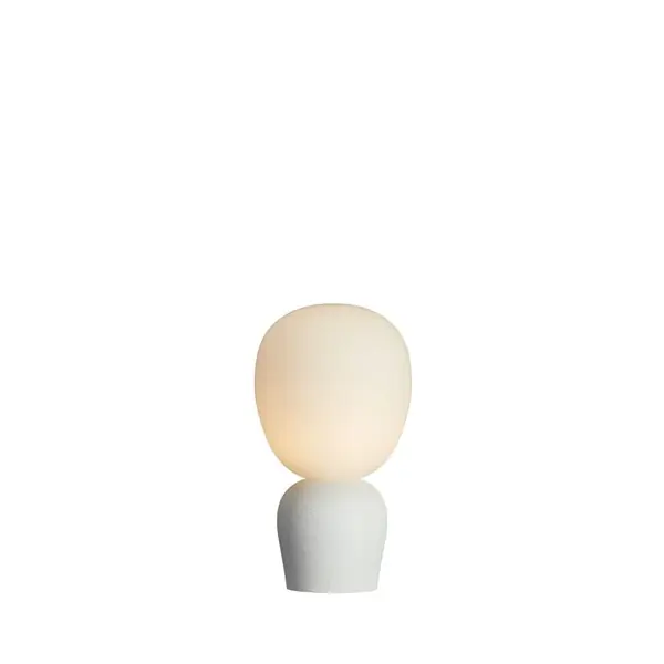B4001 Buddy bordslampa snäckskalsfärgad opalvit Nyhet