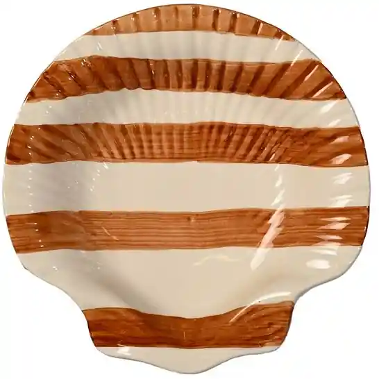 Armona Tallrik 23,5 cm, Vit / Ljusbrun Beställ nu