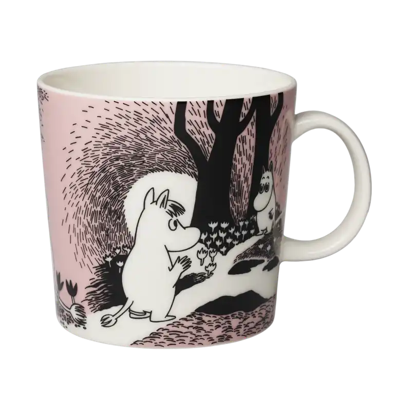 Billig Moomin Mugg 40 cl Kärlek 30