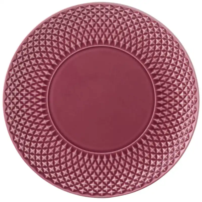 Bästa pris Bicos Serveringstallrik Ø33 cm, Rosa