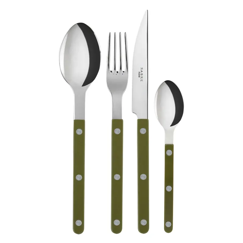 Bistrot Bestickset 24 Delar, Green Fern Rea