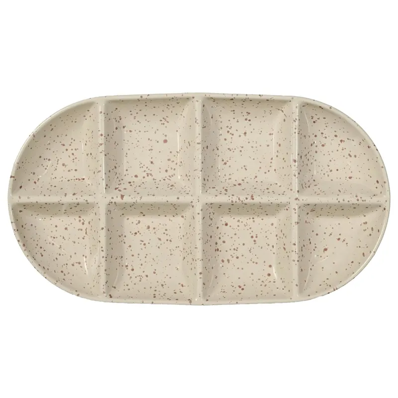 Ditte Serveringsskål 20x36 cm, Beige Populärt val