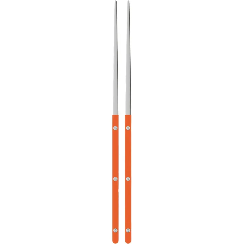 Bistrot Solid Ätpinnar 2-pack, Orange risnedsättning