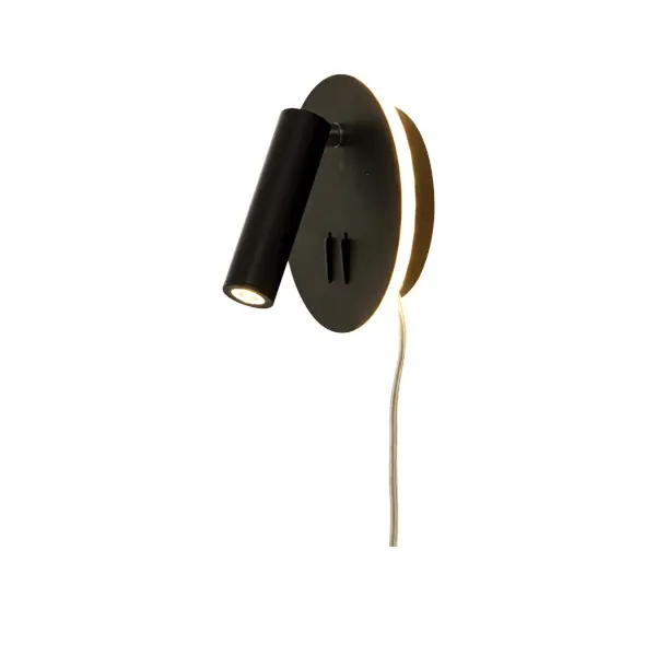 ACE vägglampa, svart Begränsad tid