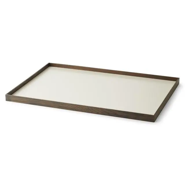 Frame Bricka Stor Rökt Ek/Beige Billig