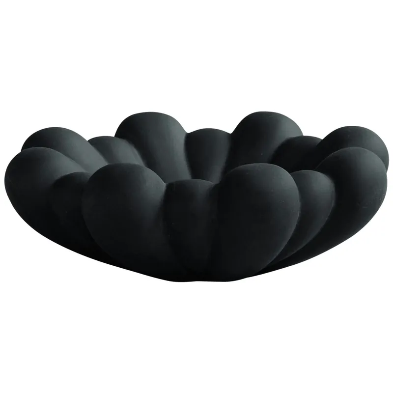 Begränsat antal Bloom Bricka 28.5 cm, Svart