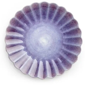 risnedsättning Oyster Tallrik, Violett, 20 cm