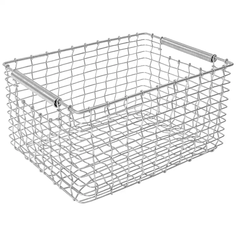 Nedsatt pris Rectangular 19 Korg, Syrafast Rostfritt Stål
