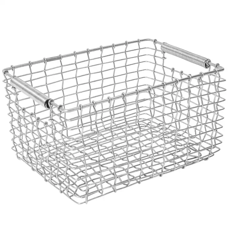 Köp nu Rectangular 15 Korg, Galvaniserad