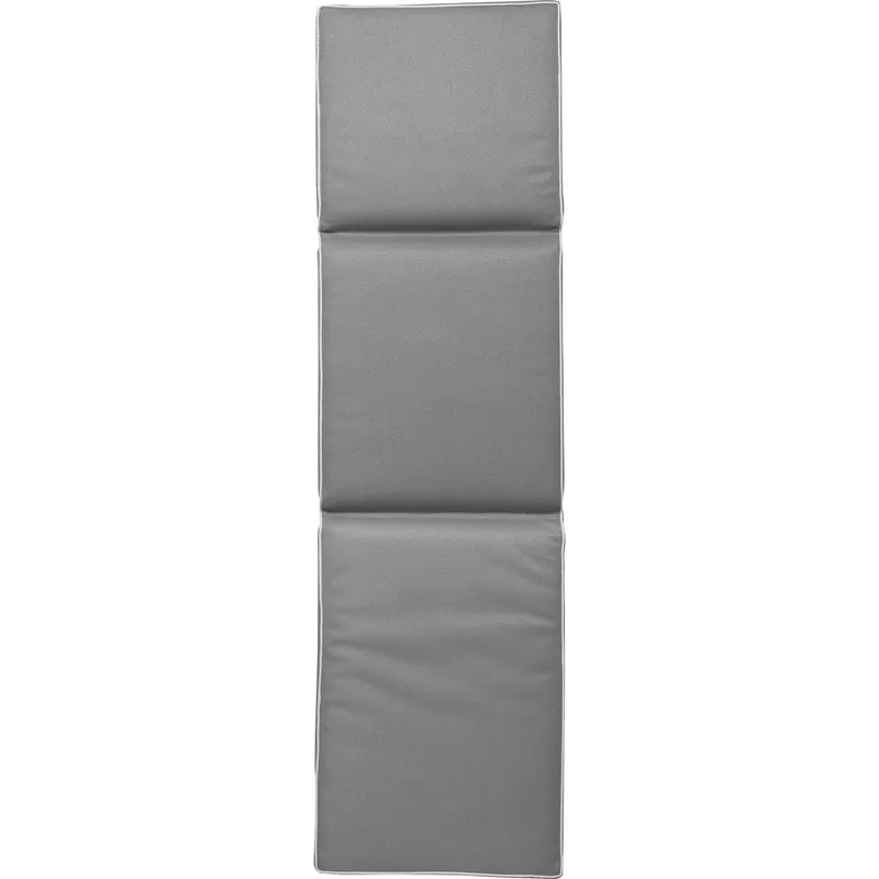 Plain Solsängsdyna 50x186 cm, Grå Fynd