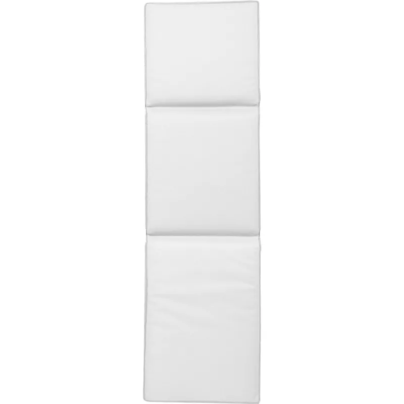 Plain Solsängsdyna 50x186 cm, Vit Fri frakt