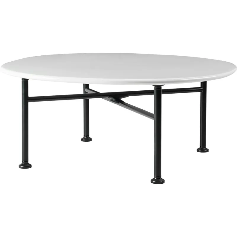 Begränsat antal Carmel Soffbord 75x75 cm, Semi Matt Clam White