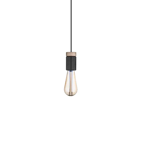 Holder Fönsterlampa Svart/Mörk Ek Erbjudandepris