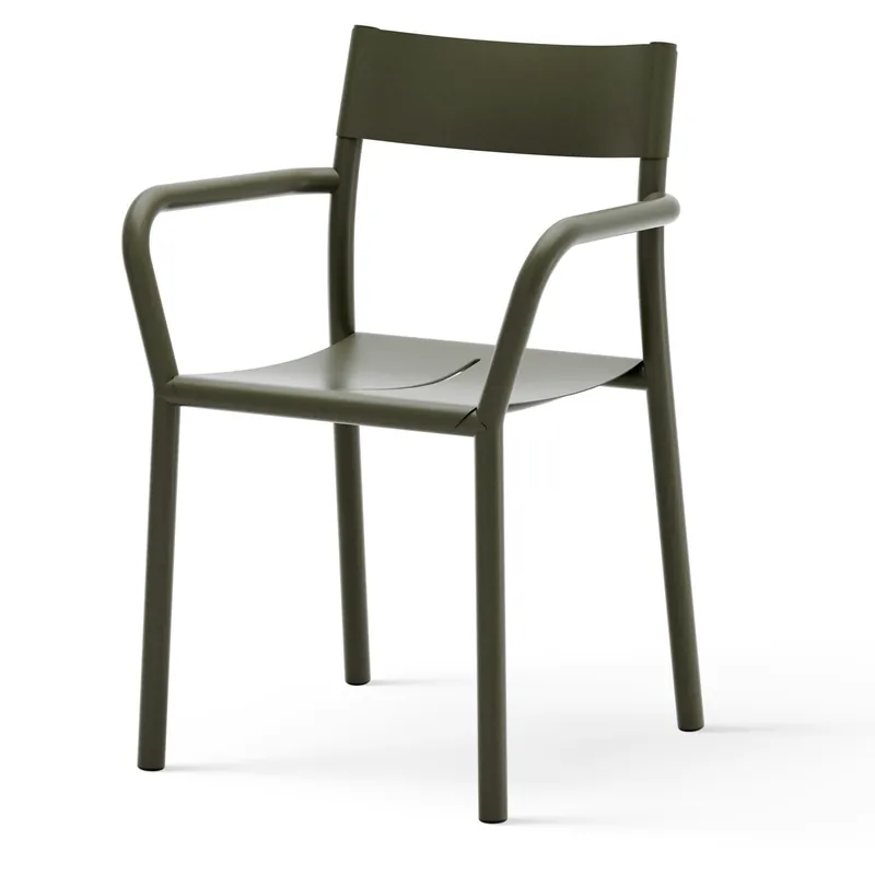 Sänkt pris May Armchair, Outdoor, Steel, Dark Green