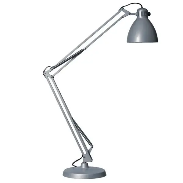L-1 Arkitektlampa Alugrå Luxo Rea
