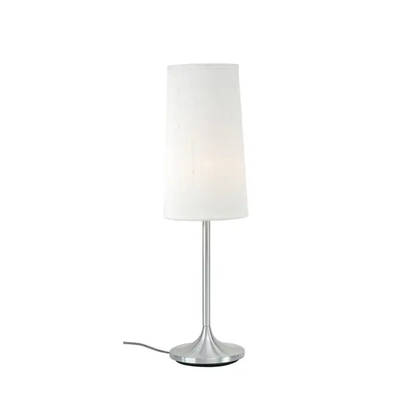 9707 Tuba Lampskärm Vit Linne Kampanjpris