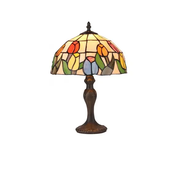 Begränsad tid Tulpaner Bordslampa 26Cm Tiffany