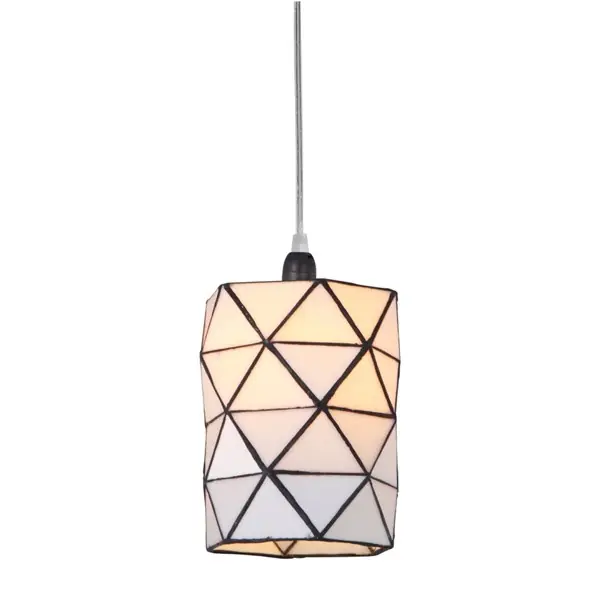 Begränsat erbjudande Geometri Tiffany fönsterlampa