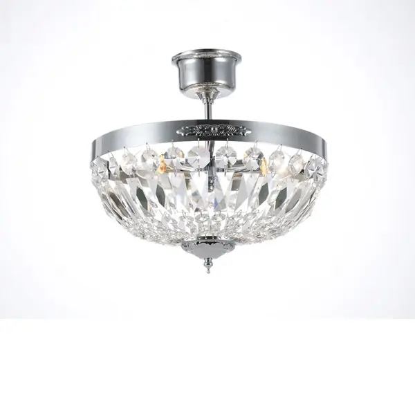 Begränsat erbjudande Rhea Kristallplafond Liten 36Cm Krom