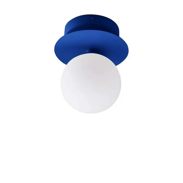 Art Deco Väggplafond/Takplafond Ip44 Blå/Vit Erbjudande