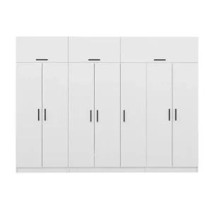 Trygg betalning Fruitland Garderob 315x255 cm - Förvaring