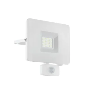 Väggstrålkastare Utebelysning Eglo Faedo 3 med Sensor 30W, Vit - Belysning Populärt val