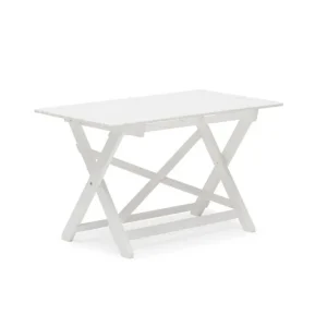 Utebord Hillerstorp Torpet Utebord 109x67 cm Vit - Utemöbler Populär