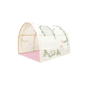 Pino Barngardiner 95 cm Vit||Rosa - Textil & mattor Rabatter