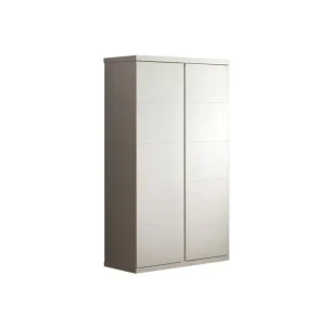 Fri frakt Lara Garderob 57x205 cm Vit - Förvaring