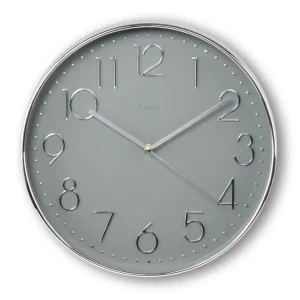 Premium Hama Väggklocka Hama Corsica 30 cm Silver - Inredning