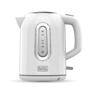 Sista chansen Black+Decker Vattenkokare Black+Decker 1.7L Vit Vit - Servering & matlagning
