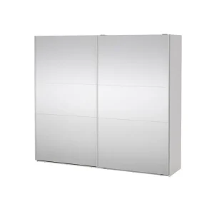 Bästa pris Tvilum Takeru Garderob med Spegel 244x220 cm Vit - Förvaring