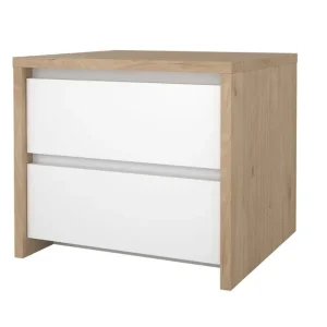 Lägg i varukorgen Tvilum Varun Sängbord 52 cm Vit - Möbler
