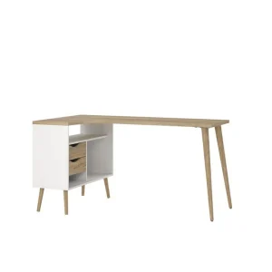 Tvilum Hostafranc Skrivbord 81x145,1 cm Natur - Möbler Rabatt