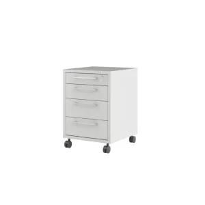 Tvilum Astric Sängbord 48,2 cm Vit - Möbler Snabb leverans