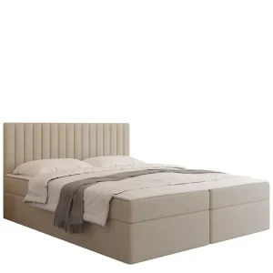 Reapris Calrosor Sängpaket Kontinentalsäng med Förvaring 140x200 cm Beige - Möbler