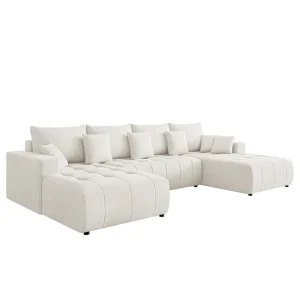 Extra rabatt Mardon Bäddsoffa Dubbeldivan 4-sits Vit - Möbler