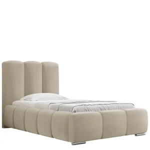 Premium Gioia Sängram med Förvaring 90x200 cm Beige - Möbler