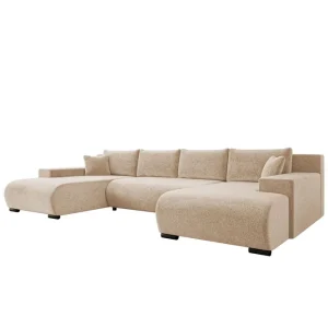 Krysen Bäddsoffa Dubbeldivan 4-sits Beige - Möbler I lager