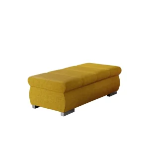 Nyhet Gamal Fotpall 60 cm Gul - Möbler