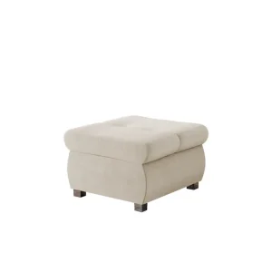 Reapris Cerys Fotpall 60 cm Beige - Möbler