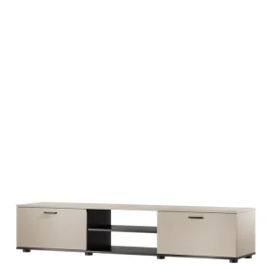 Endast denna vecka Lyrosen Tv-bänk 180 cm Beige - Möbler