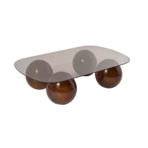 Erbjudandepris Soffbord Nordure Maroulburg Soffbord 118 cm Bronze,Brun - Möbler