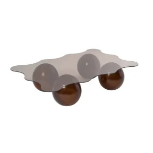 Soffbord Nordure Elinville Soffbord 120 cm Mörkbrun - Möbler Beställ nu