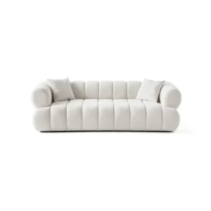 Outlet Mississauga Soffa 3-sits Vit - Möbler