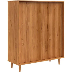 Billig Loft24 Sideboard & skänk Loft24 Jerzy Skänk 99 cm Brun - Förvaring