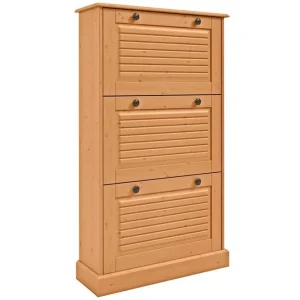 Loft24 Mille Skoskåp 75x130 cm Brun - Förvaring Lägg i varukorgen