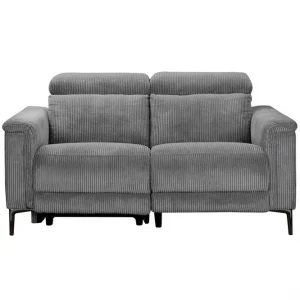 Loft24 Lund Reclinersoffa 2-sits Grå - Möbler Snabb frakt