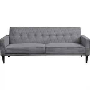 Beställ idag Loft24 Avon Bäddsoffa 3-sits Grå - Möbler