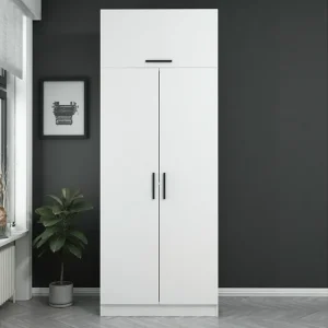 Trygg betalning Fruitland Garderob 90 cm - Förvaring
